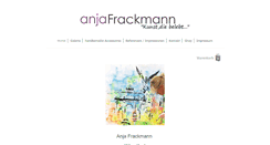 Desktop Screenshot of anja-f.de